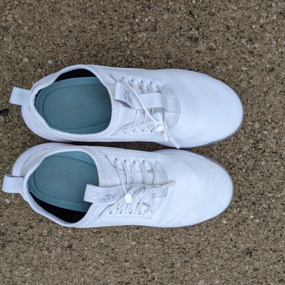 Clove nursing shoes white leather - Picture 3 of 5